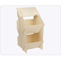 Hühner Legenest aus Holz unmontiert 2 Nester,...