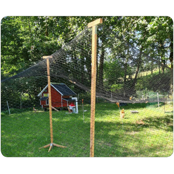Netzständer aus Douglasien-Holz