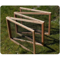 Faltbarer Auslauf - Douglasie natur 6m²