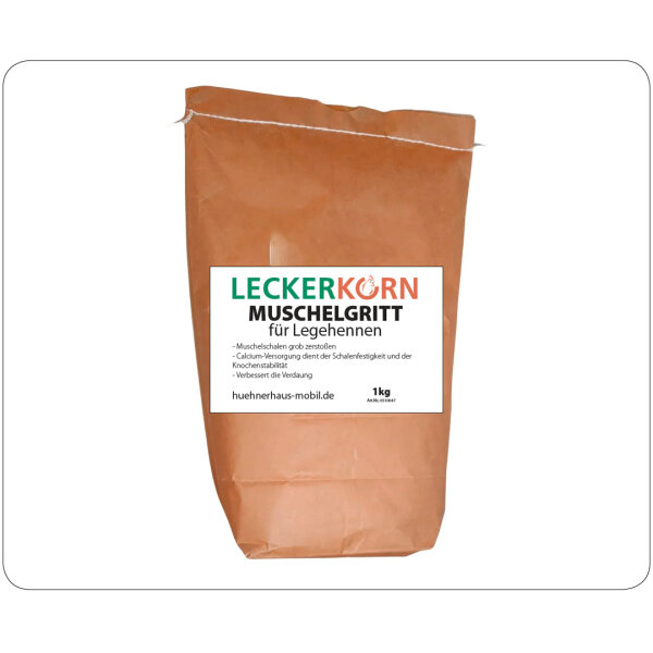 1 kg Leckerkorn Muschelgritt